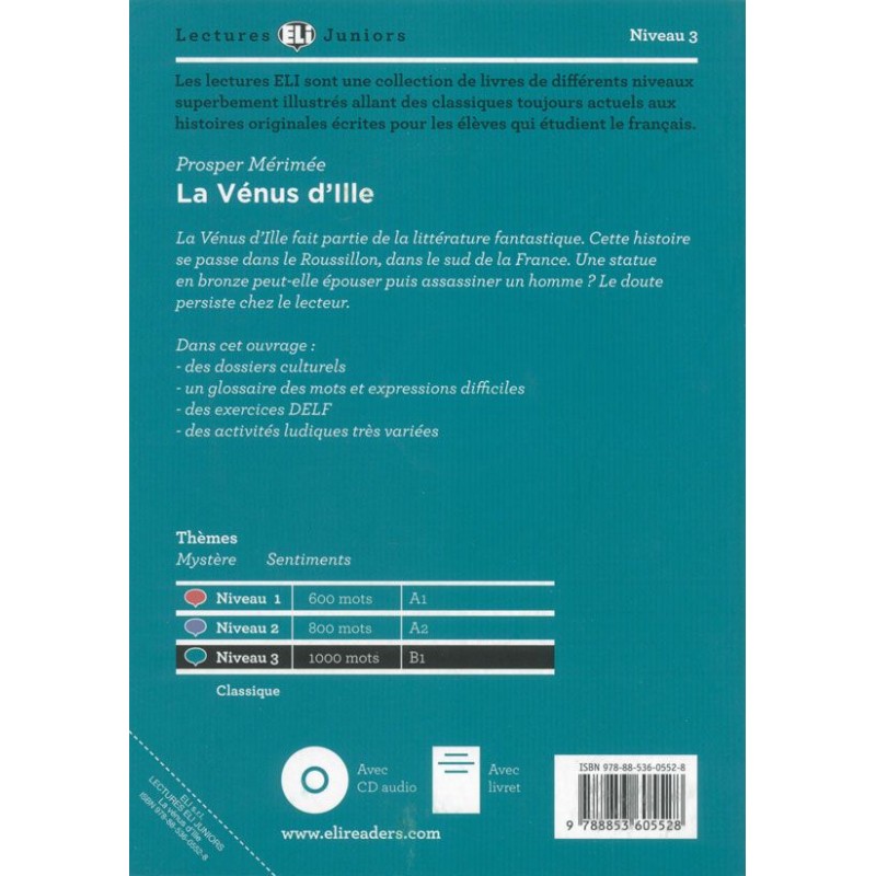 La Vénus d'Ille ~ Livre + Audio – Image 2