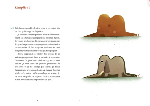 Le petit Prince - Lecture FLE - A1 - pages