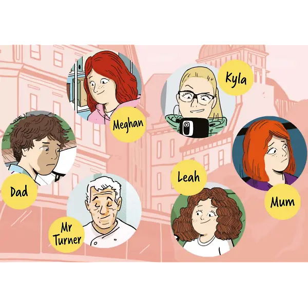 The yellow sticker girl lecture anglais