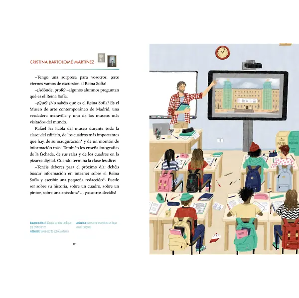Eli_excursion_al_reina_sofia_lecture_espagnol_pages