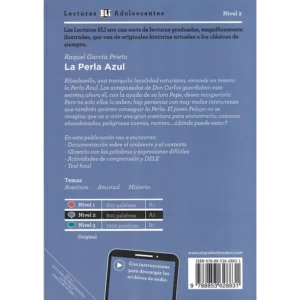 La perla Azul - lecture graduée espagnol A2 - verso